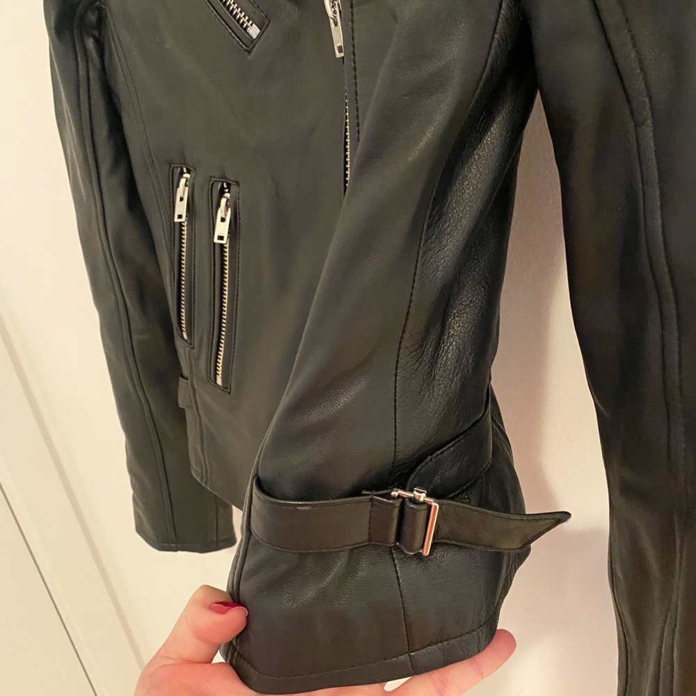 IRO Newhawn Leather Jacket - Picture 10 of 12